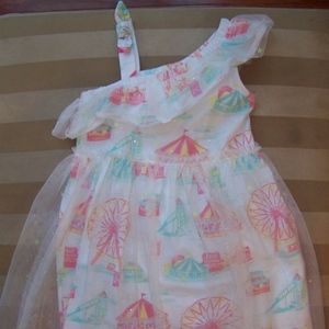 OshKosh B’Gosh One Shoulder Toddler Girl Dress